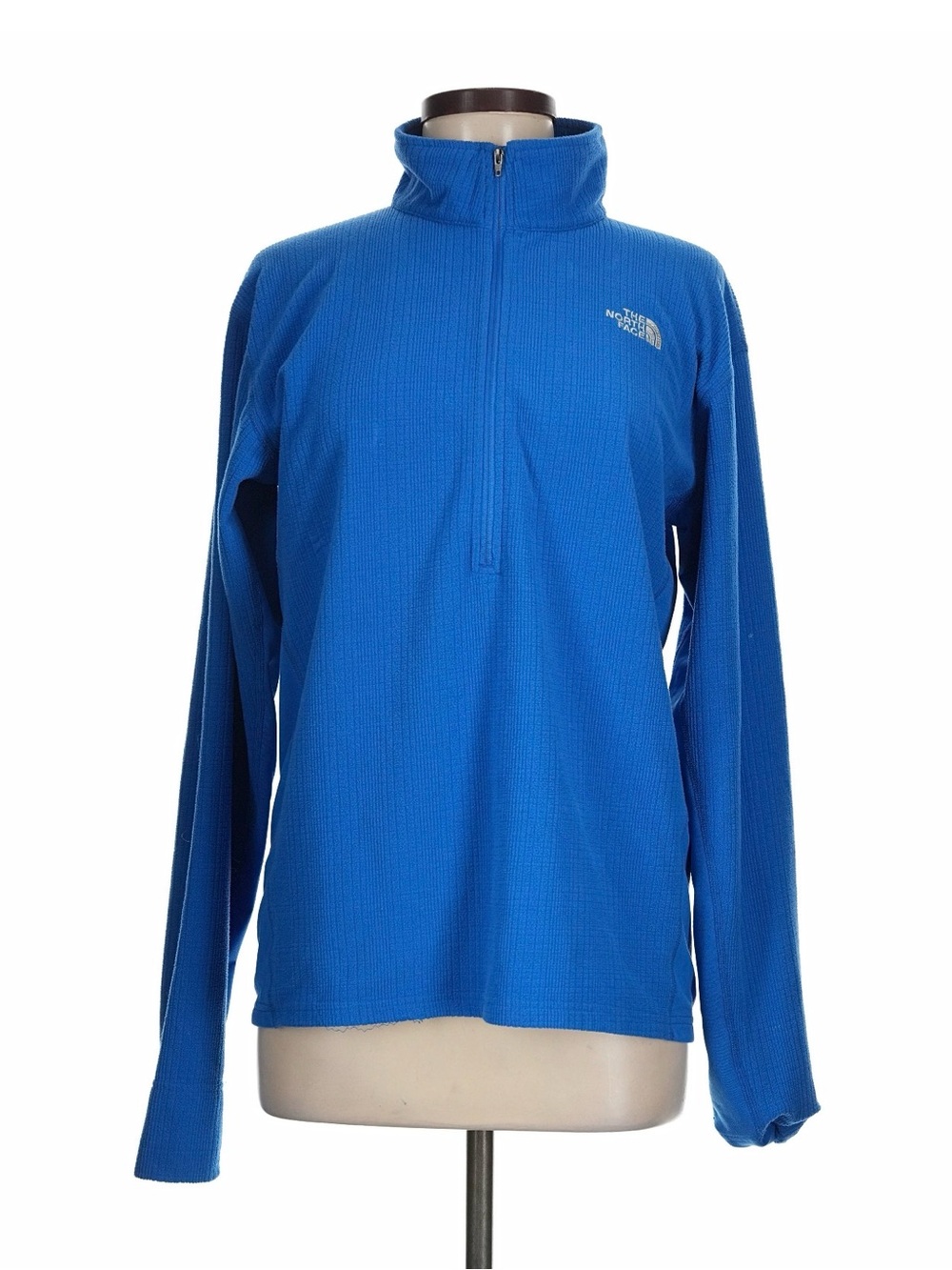 The North Face Men’s Royal Blue Half-Zip Fleece Pullover